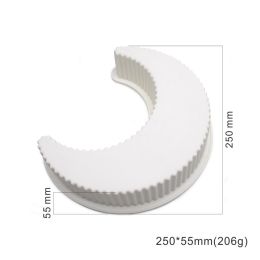 Moon Shape Silicone MMoon Shaped Fondant Cake Mousse Mould DIY Baking Mould