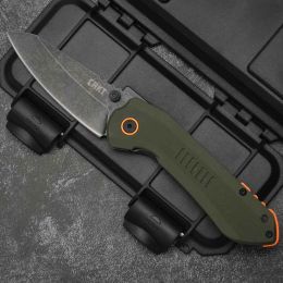 Stainless Steel Outdoor Folding Knife For Self Defense