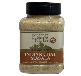 Pride Of India - Tangy Chat Masala Seasoning - Traditional Delhi Style, 10.5 oz (297 gm)