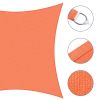 22'x23' Rectangle Sun Shade Sail/Bright Orange