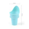 Ice Cream Holder Silicone Ice Cream Cone Ice Cream Cup Cone Shaped Reusable Ice Cream Holder