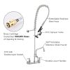 Commercial Faucet with 12'' add Faucet set