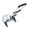 Portable Folding Collapsible Aluminum Cart Dolly Push Truck Trolley Black