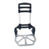 Portable Folding Collapsible Aluminum Cart Dolly Push Truck Trolley Black