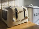 Toaster 4 Slice, Stainless Steel Extra-Wide Slot Toaster with Dual Control Panels