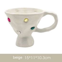 Mug Water Cup Coffee Cup (Option: White-300ml)