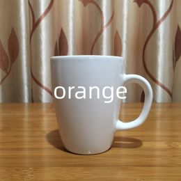 Ceramic Couple Has A Coffee Cup (Option: Orange-401 500ml)