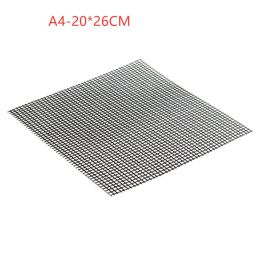 Barbecue Non-Stick Wire Mesh Grilling Mat Reusable Cooking Grilling Mat For Outdoor Activities (Option: 4packet-24pcs)