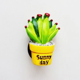 Car Air Outlet Perfume Clip Creative Simulation Potted Cactus Car Air Conditioner Air Outlet Clip Car Decoration (Option: Love Aloe)