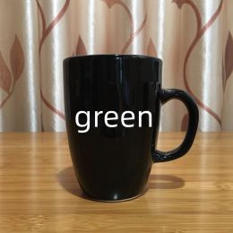 Ceramic Couple Has A Coffee Cup (Option: Green-201 300ml)