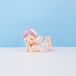 Ballerina Girl Home Decor Piece Cake Decoration (Option: Get down)