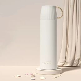 Large-capacity Water Cup Gift Ideas (Option: First Love White-350ml)