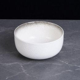 Japanese Ceramic Wholesale Retro Soup Bowl Salad Bowl Tableware (Option: Dish color-8inch 190x80mm-6PCS)