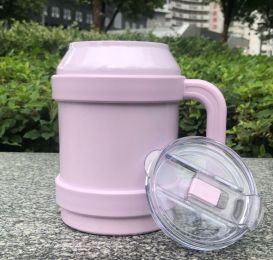 Double Layer Vacuum Stainless Steel Insulation Cup (Option: Pink-50oz)