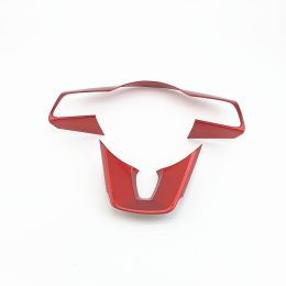 Bright Frame K3 Steering Wheel Interior Design Stickers (Option: 3to6to9 Points Noble Red)