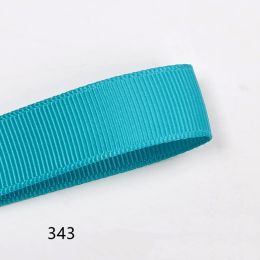 Hair Accessories Polyester Ribbed Ribbon (Option: 343color)