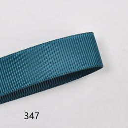 Hair Accessories Polyester Ribbed Ribbon (Option: 347color)