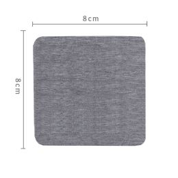 Diatomite Coaster Cup Bathroom Soap Box Hydrophilic Pad (Option: Dark Gray 8x8cm)