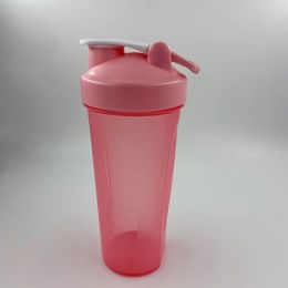 Sports Fitness Dried Egg White Milkshake Shake Cup (Option: Pink-600or700)