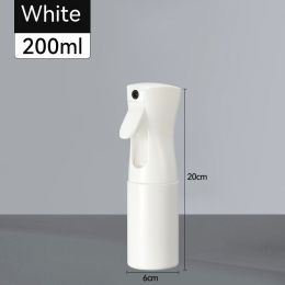 Transparent High Pressure Press Plastic Spray Bottle (Option: 200ML White-200 To 500ml)