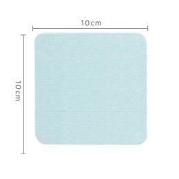 Diatomite Coaster Cup Bathroom Soap Box Hydrophilic Pad (Option: Green 10x10cm)