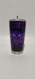 Digital Printing Halloween Cup With Straw (Option: 20 Style-600ml)