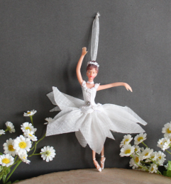 Ballerina Girl Hanging Table Top Ornament (Option: Style1)