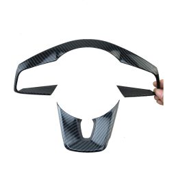 Bright Frame K3 Steering Wheel Interior Design Stickers (Option: 3to6to9 Point Carbon Fiber)