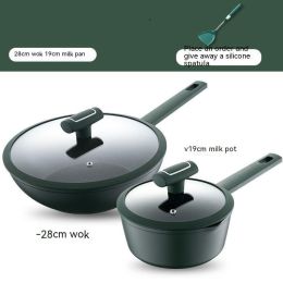 Full Set Of Household Non-stick Surface Suit (Option: 3 Style)