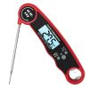 Digital Meat Thermometer with Probe - Waterproof;  Kitchen Instant Read Food Thermometer for Cooking;  Baking;  Liquids;  Candy;  Grilling BBQ & Air F