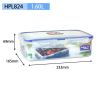 Plastic Fresh-keeping Lunch Box Sealed Food Refrigerator Storage Box Bento Box Microwaveable