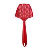 Non-stick filter big slotted spoon; nylon plastic environmental protection big slotted spatula spatula; scoop scoop water separa