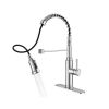 Household & Commercial Pull-Down Sprayer Spring Kitchen Sink Faucet