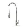 Household & Commercial Pull-Down Sprayer Spring Kitchen Sink Faucet