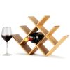 Kitchen Natural Bamboo Products Wine Rack Display Storage Holder  Shelf