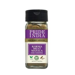 Pride of India â€šÃ„Ã¬ Korma Meat Masala Mix â€šÃ„Ã¬ Ideal for Traditional Meat/Lamb Curry â€šÃ„Ã¬ Gourmet & Flavorful â€šÃ„Ã¬ Seasoning Spice Blend â€šÃ„Ã¬ Easy to Use - (size: 1.7 oz)