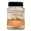 Pride of India â€šÃ„Ã¬ Garlic Fine Ground â€šÃ„Ã¬ Gourmet & Culinary Grade â€šÃ„Ã¬ Classic Seasoning to Pasta/Sauces/Dips/Bakes â€šÃ„Ã¬ Easy to Use â€šÃ„Ã¬ 3 Oz. Small Du