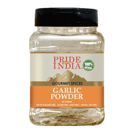 Pride of India â€šÃ„Ã¬ Garlic Fine Ground â€šÃ„Ã¬ Gourmet & Culinary Grade â€šÃ„Ã¬ Classic Seasoning to Pasta/Sauces/Dips/Bakes â€šÃ„Ã¬ Easy to Use â€šÃ„Ã¬ 3 Oz. Small Du (size: 8 oz)