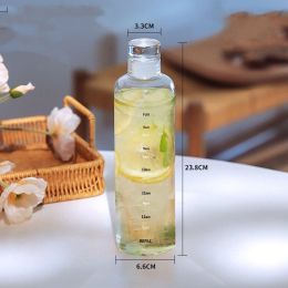 Good-looking Glass Clear Water Cup Portable (Option: Transparent Color-Default Item)