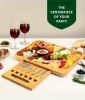 Kitchen Natural Bamboo Cutting Board Bamboo Cheese Board Set