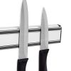 1pc Magnetic Knife Strips; Stainless Steel Magnetic Knife Bar - Use As Knife Holder; Knife Rack; Knife Strip; Kitchen Utensil Holder And Tool Holder