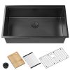 Honeycomb Pattern Nano Coated Workstation Sink