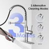 Household & Commercial Pull-Down Sprayer Spring Kitchen Sink Faucet