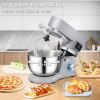 Smart Household 660W Stand Mixer 6-Speed Tilt-Head Dough Mixer W/ 3 Attachments